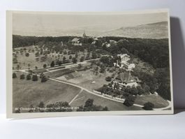 St. Chrischone , Totalansicht vom Flugzeug aus 1931