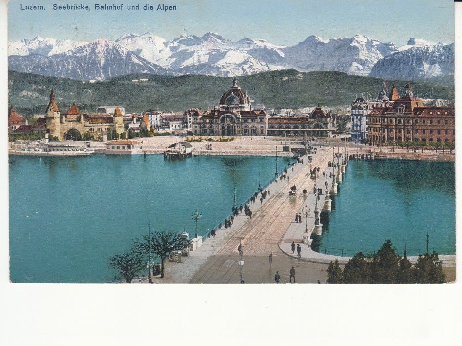 Cartoline postali: Luzern 1927 – Usato da Bürglen TG venduto da StampGraf