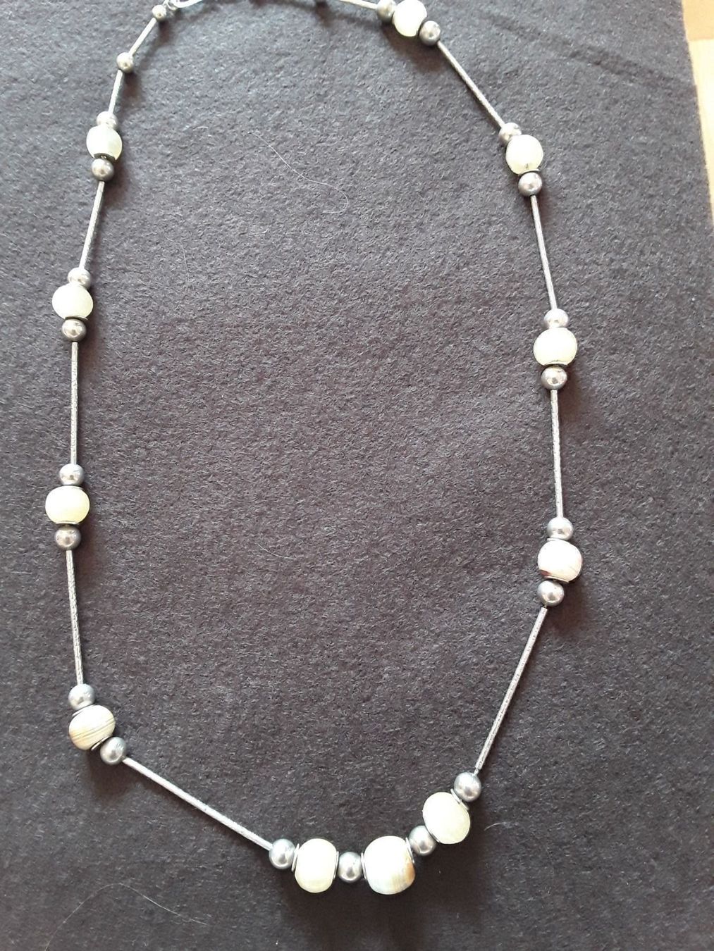 Ketten: Halskette, Sterling Silber/Glas Handmade – Gebraucht aus Zürich von sanwit 1