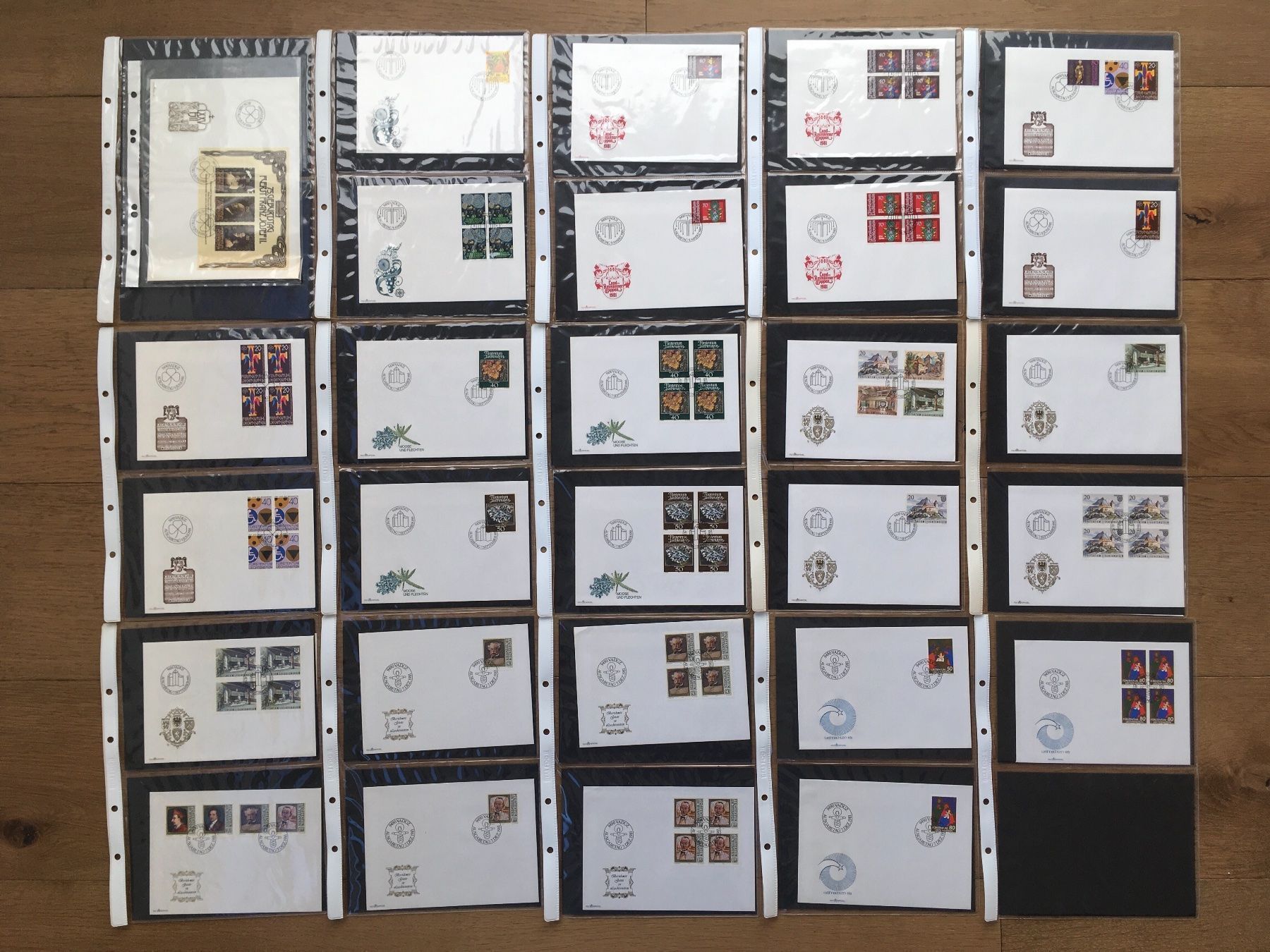 Alle Briefmarken: Liechtenstein 1981 FDC Serie+Block+Einze – Neu (gemäss Beschreibung) aus zürich von Cf8000 2