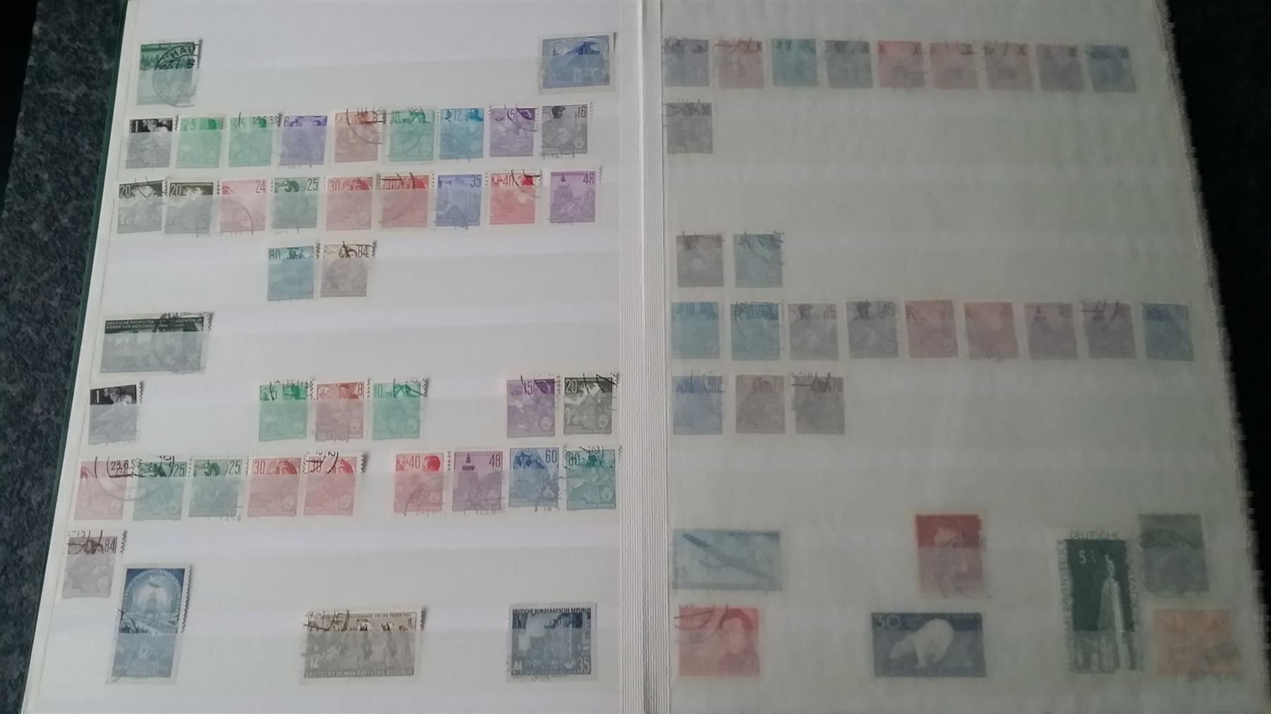 Tutti i francobolli: DDR-Sammlung -  ab Fr. 69.00 - Kat. Fr. 1380.00! – Usato da Buchen venduto da Jonny58 1