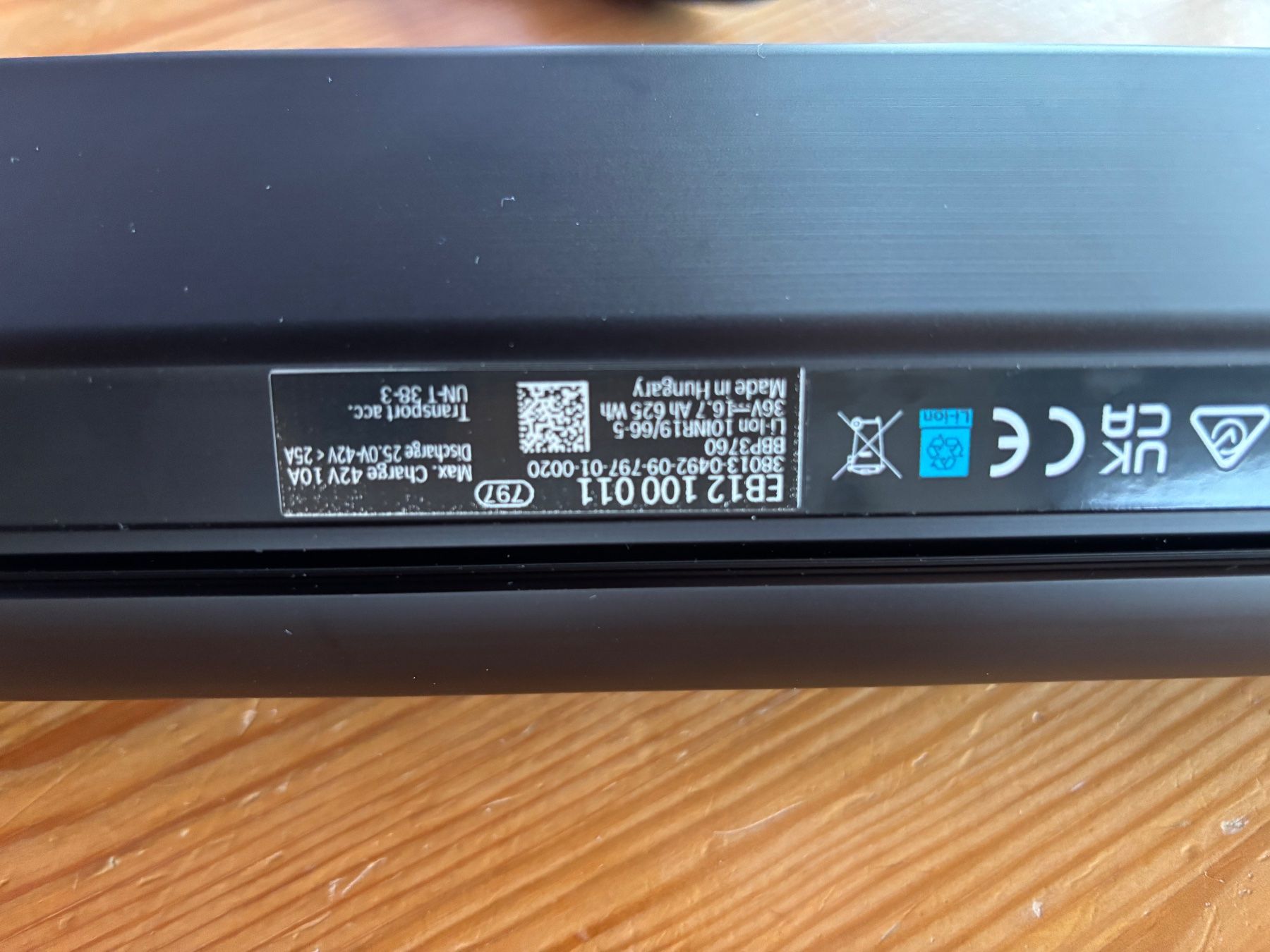 Bosch Batterie: Neuer Bosch Akku Smart System 625Wh – Nuovo (secondo la descrizione) da Zwingen venduto da foxli2111 2