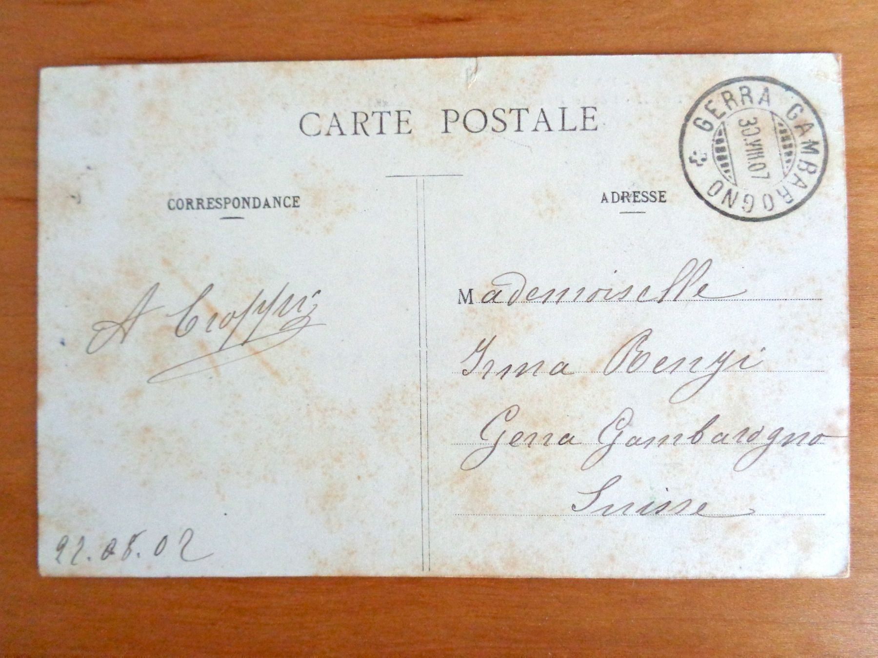 Cartoline postali: Ansichtskarte Paris, 1907, mit Kutschen – Usato da Romanshorn venduto da luxcollect 1
