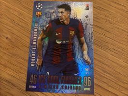 Topps Match Attax Robert Lewandowski 46 Ice Cool Finisher