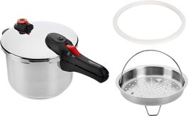 Schnellkochtopf Dampfkochtopf Edelstahltopf 6L Induktion