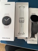 Samsung Galaxy Watch 8 Silver mit 2 Armbändern