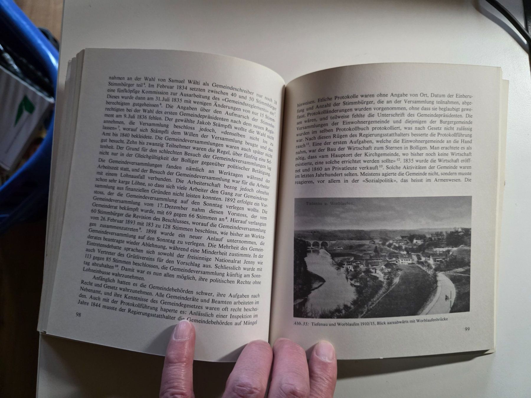 Libri: Einwohner Gemeinde Bolligen Erinnerungsschrift 1982 – Usato da Walterswil BE venduto da Lonitti 7