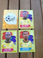 Panini Sammelkarten Fussball Spieler RSA Konvolut 4 Stk 