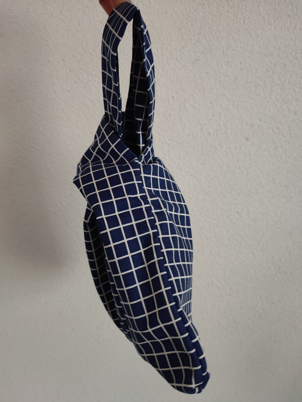 Taschen: New hand made cotton handbag, Blue white – Neu (gemäss Beschreibung) aus Sursee von Re.joy 3