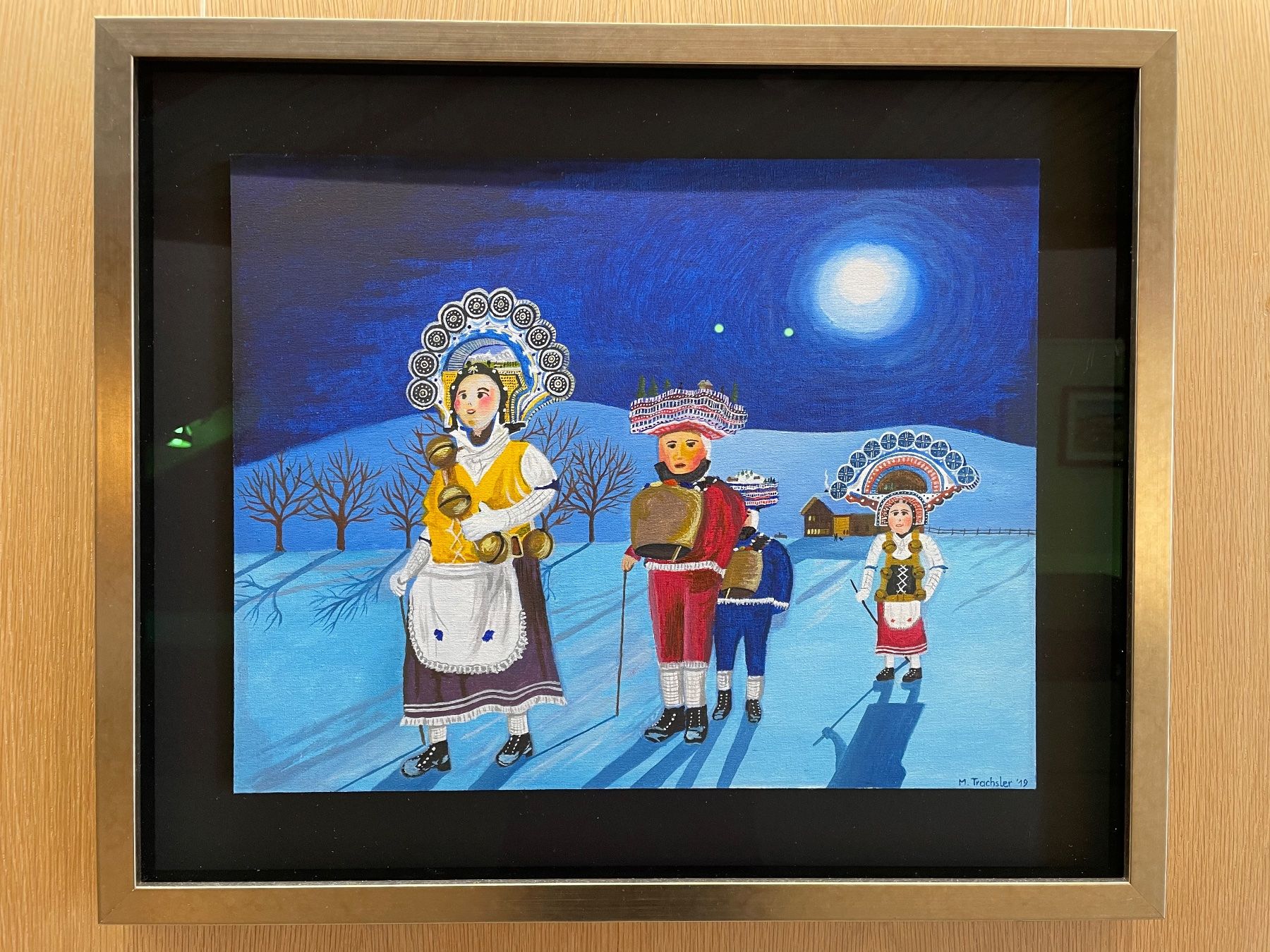 Poster & Bilder: Silvesterchläus im Mondschii – Gebraucht aus Appenzell Steinegg von trachsler1978