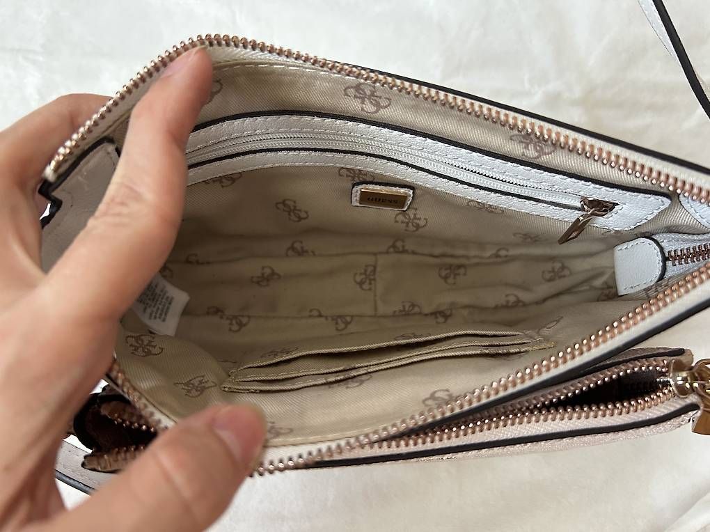 Borse da donna: Guess Handtasche Weiss/Rosa – Usato da Vaduz venduto da hasi_75 3