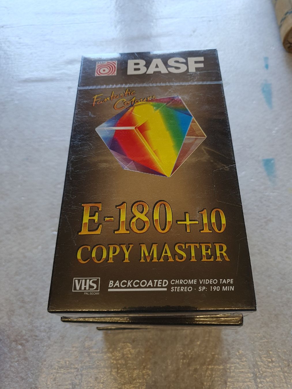 Cassette vuote: 5x BASF E-180+10 Copy Master VHS NEU OVP  – Nuovo e nell'imballaggio originale da Rüedisbach venduto da hanaku 1
