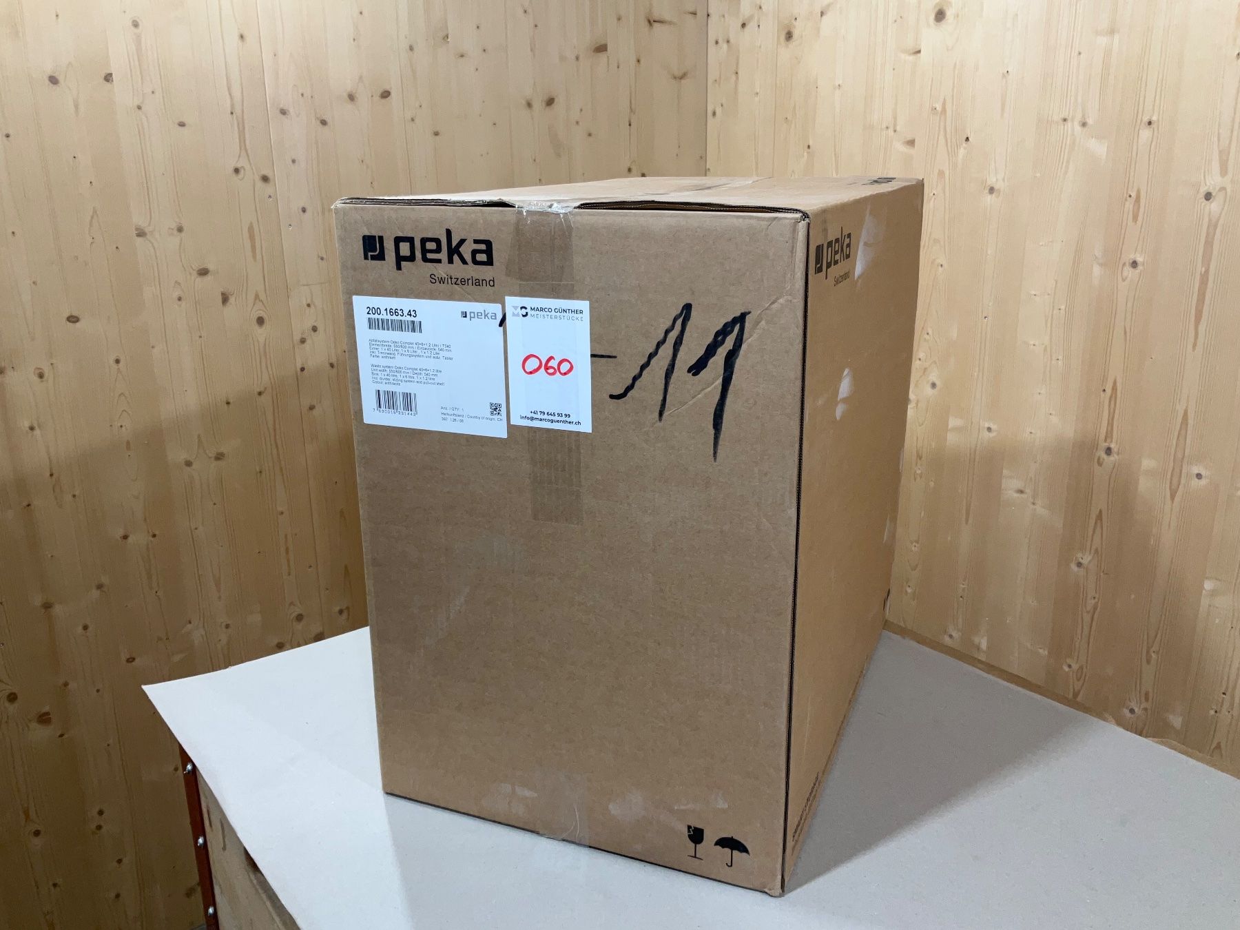 Cestini per rifiuti: 060 Peka Abfallsystem Oeko Complet 40+6+1.2 Liter anthrazit – Nuovo e nell'imballaggio originale da Derendingen venduto da Meisterstuecke 5