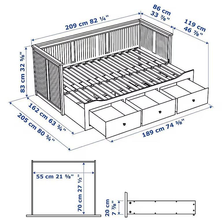 Divani: Weisses Ikea Schlafsofa mit Bettkasten – Nuovo (secondo la descrizione) da Krummenau venduto da Nidello 1