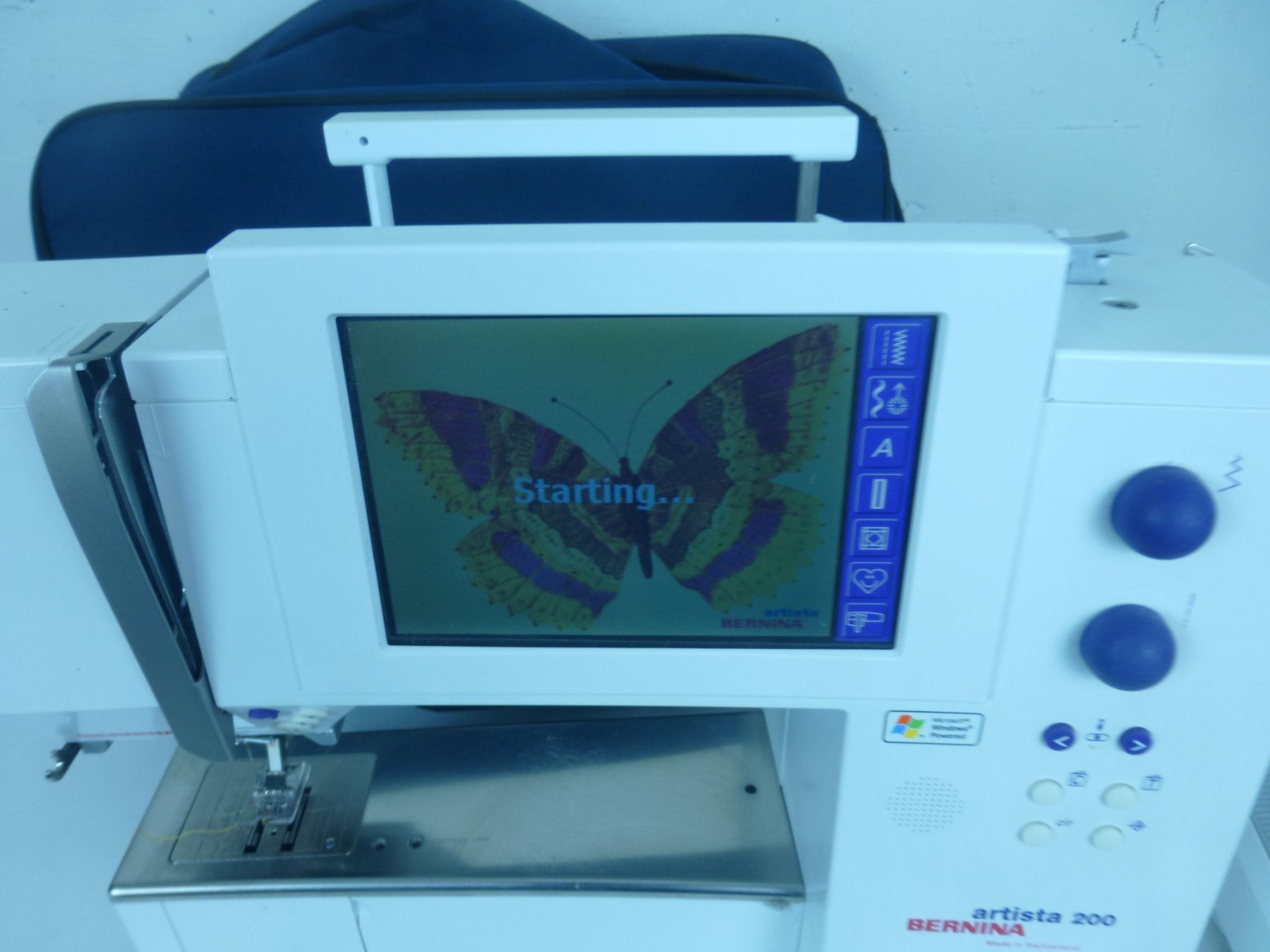 Bernina Machines à coudre: Bernina Artista 200 mit Tragtasche – D'occasion à Fahrweid par ekv 1