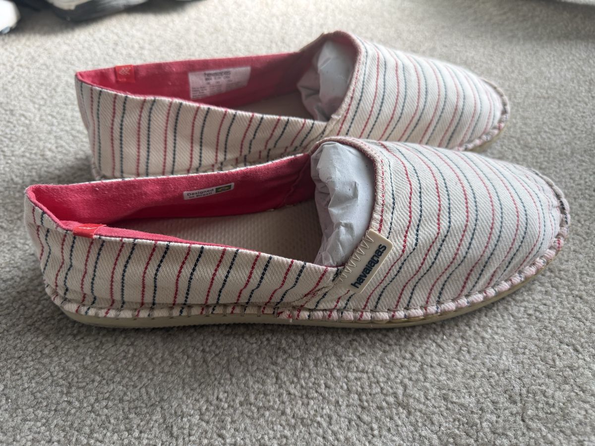 Havaianas Scarpe da uomo: Havaianas Mens Espadrilles Gr. 46 – Usato da Opfikon venduto da wolves21
