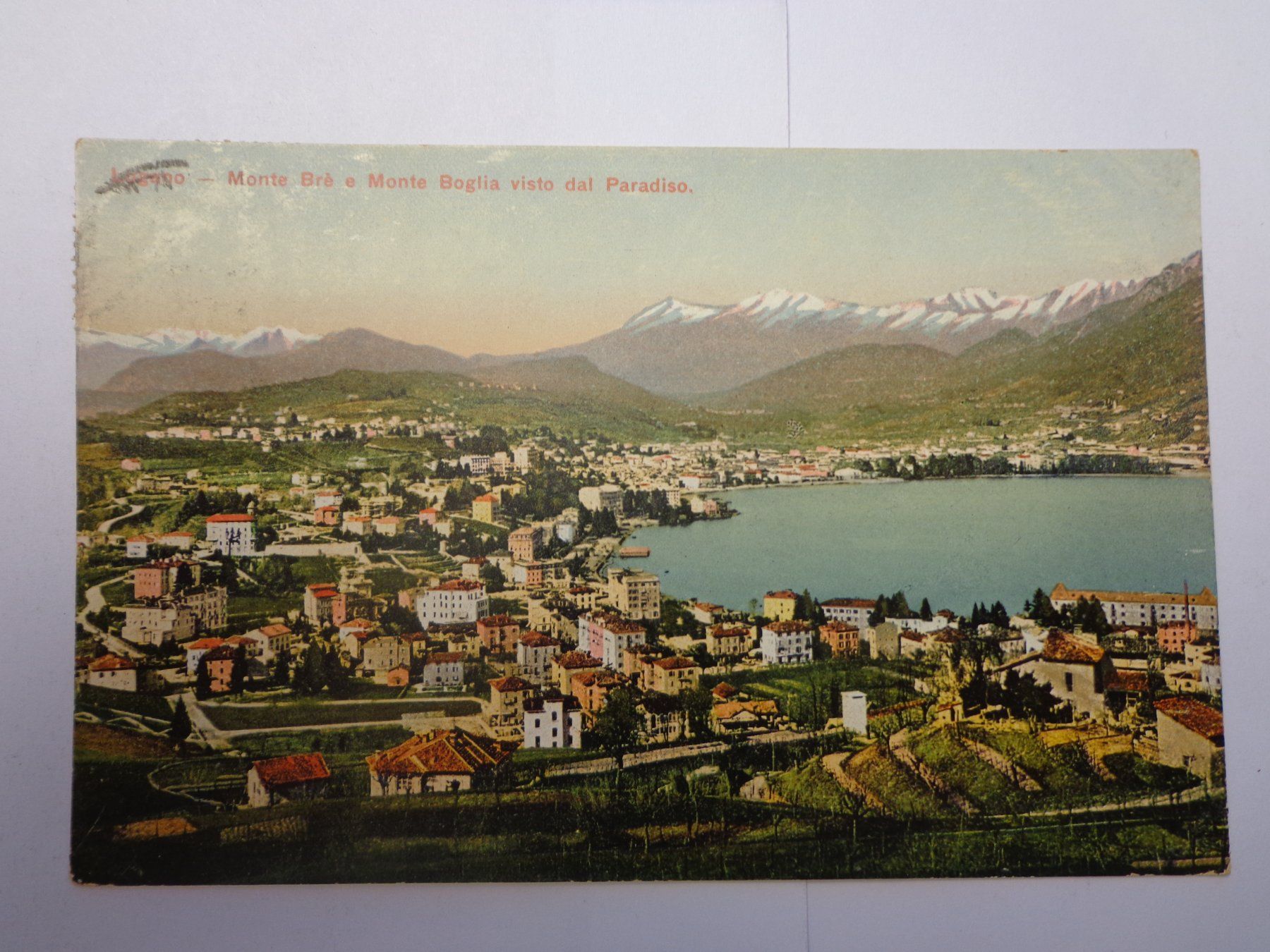 Cartoline postali: Antike Postkarten Ansichtskarte Schweiz Monte Bogila Paradis – Difettoso da Andeer venduto da Baerenburger