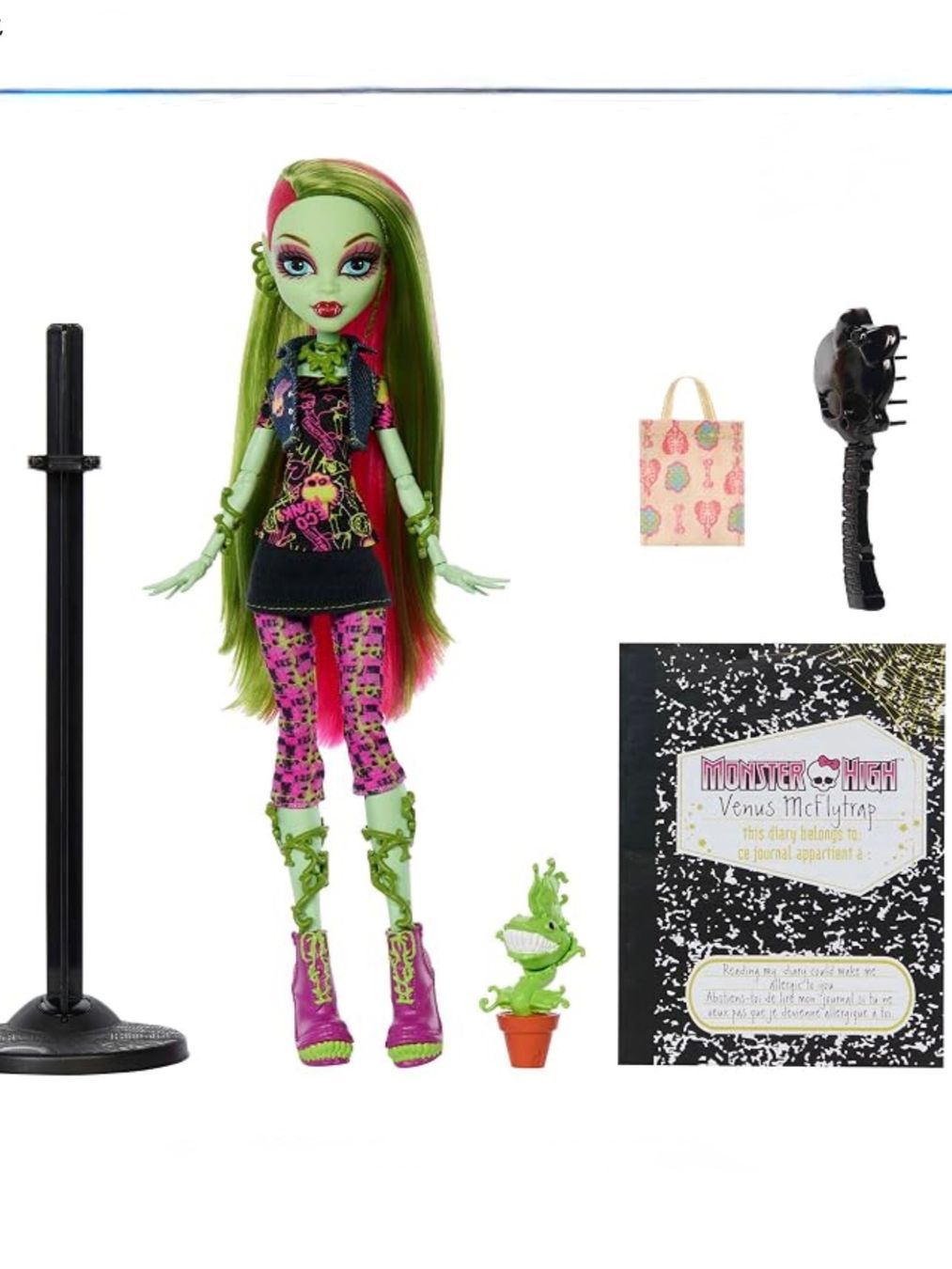 Poupées: Monster High Venus McFlytrap Puppe, Neu im Originalkarton! – Neuf avec emballage d'origine à Galmiz par Chr7D 4