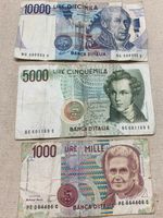 Italia - 3  banconote