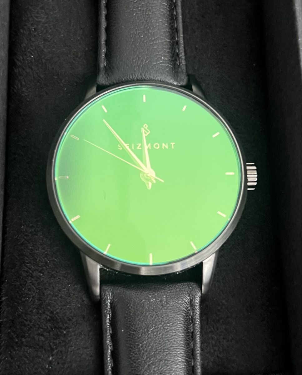 Uhren: Onknown | Grüne Glas-Edelstahl-Uhr – Gebraucht aus Emmenbrücke von ThomiE01 5