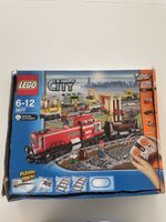 LEGO City 3677 roter Güterzug mit Disellokomotive