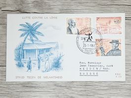 CL05 Enveloppe + Timbre Belgique 1964