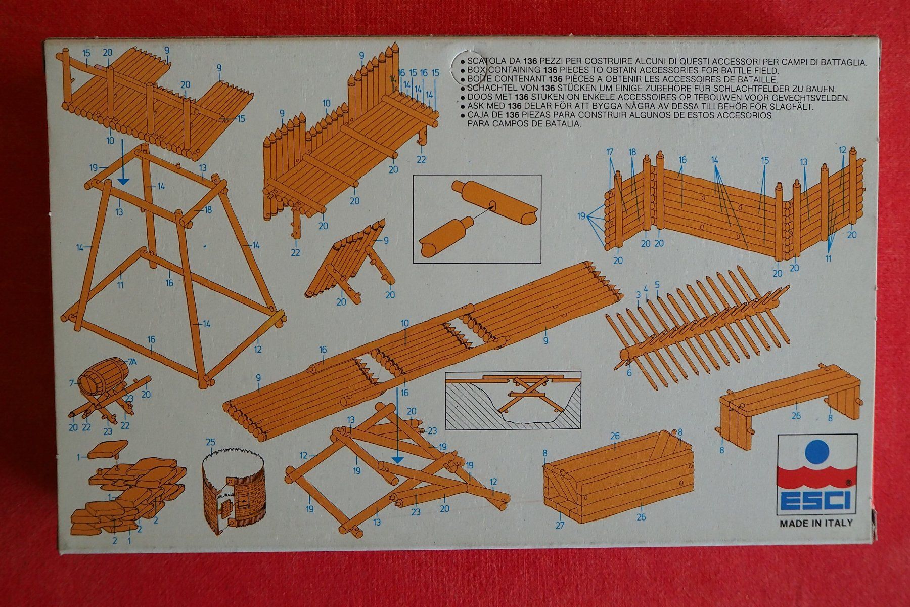 Kit di modellismo & Modellini statici: Esci / Battlefield Accessories / 1/72 – Usato da Chur venduto da big_5zx8 1