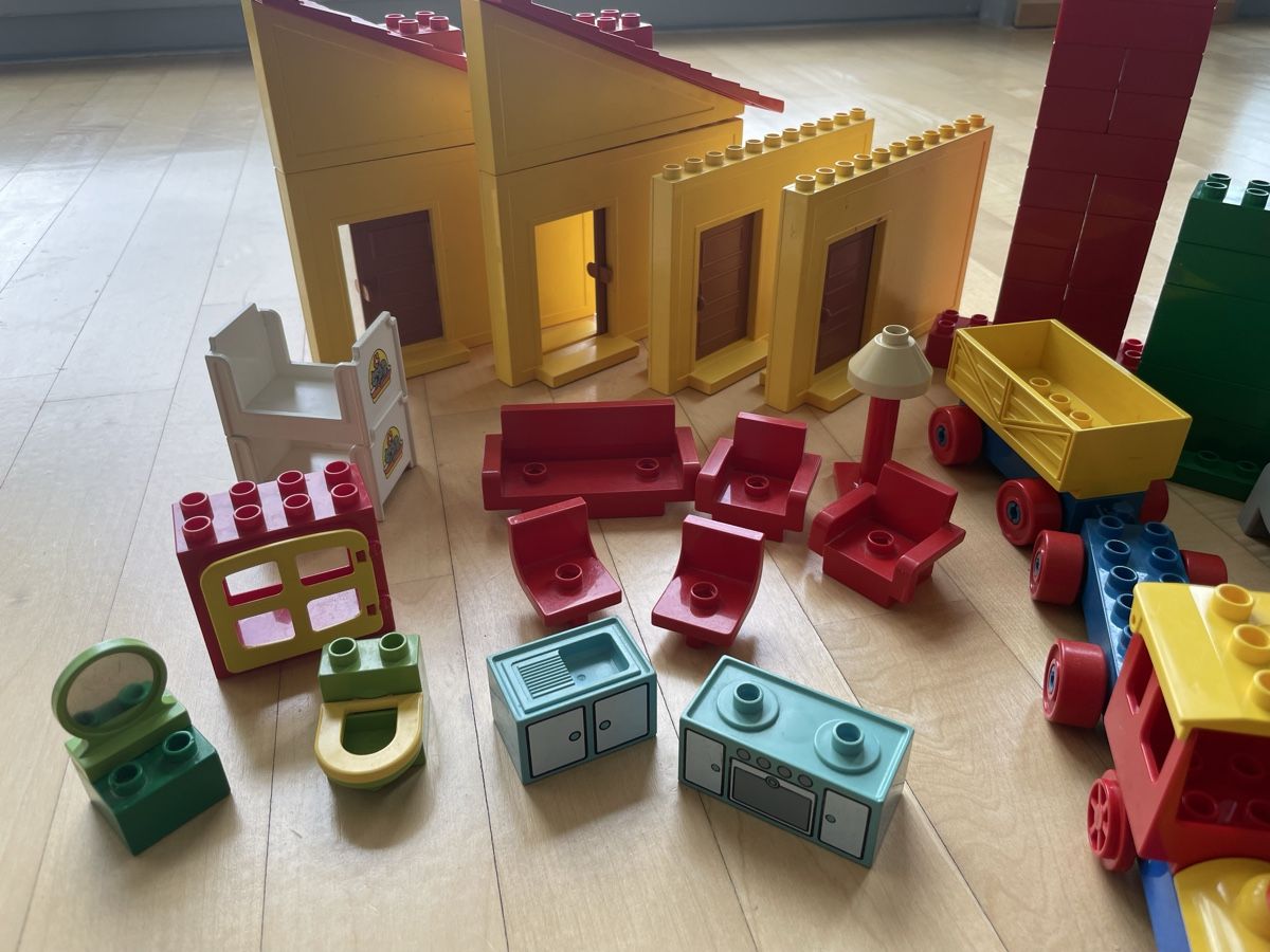 Lego Giocattoli: Vintage Lego Duplo Sammlung (Haus) – Usato da Zofingen venduto da tinics 2