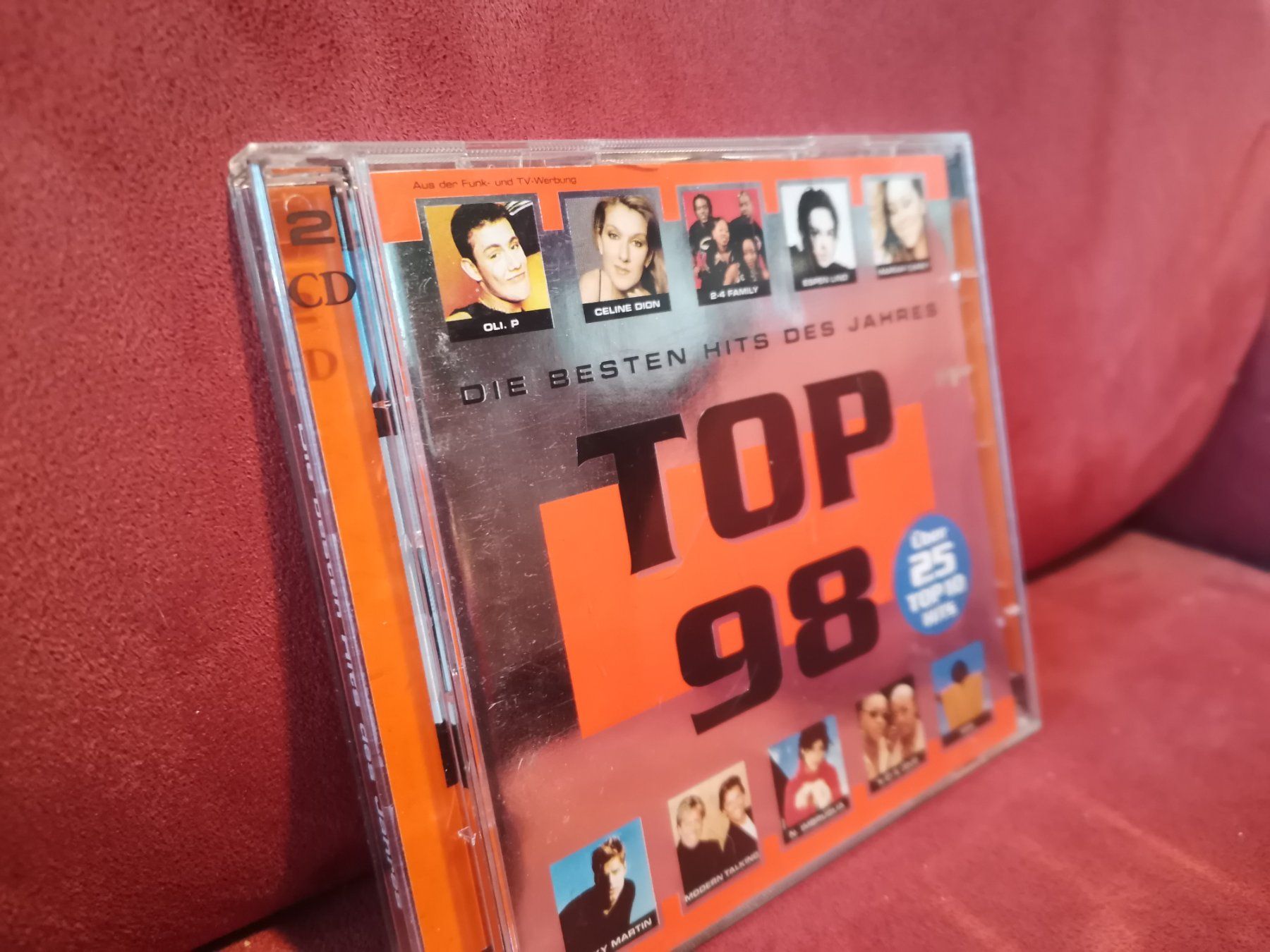 CDs: Sampler Top 98 / Über 25 Top 10 Hits – Gebraucht aus Zofingen von noise123