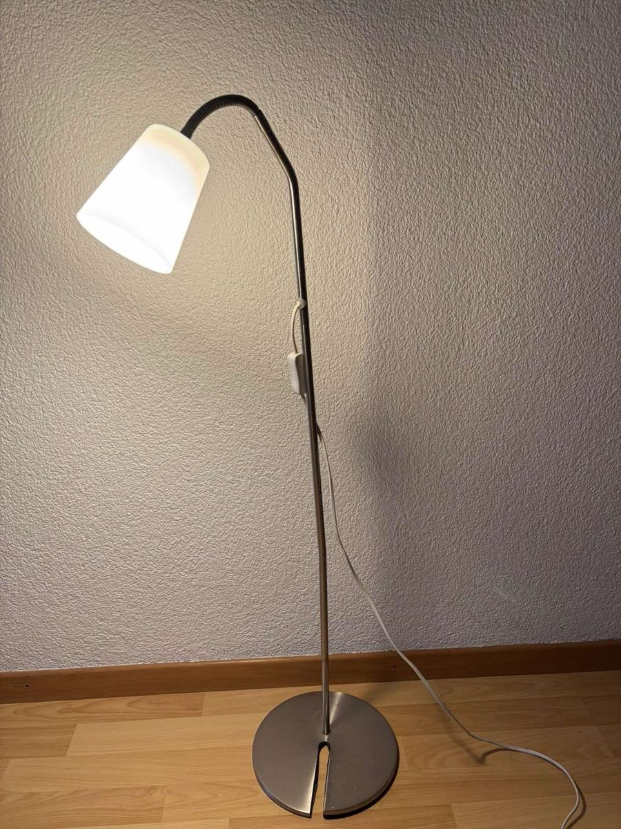 Ikea Lampade: IKEA BASISK Stehlampe / Leselampe – Usato da Burgdorf venduto da iur_6898 2