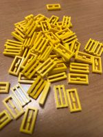 Lego 53x  Gitterli 1x2 mit Nut (2412) gelb