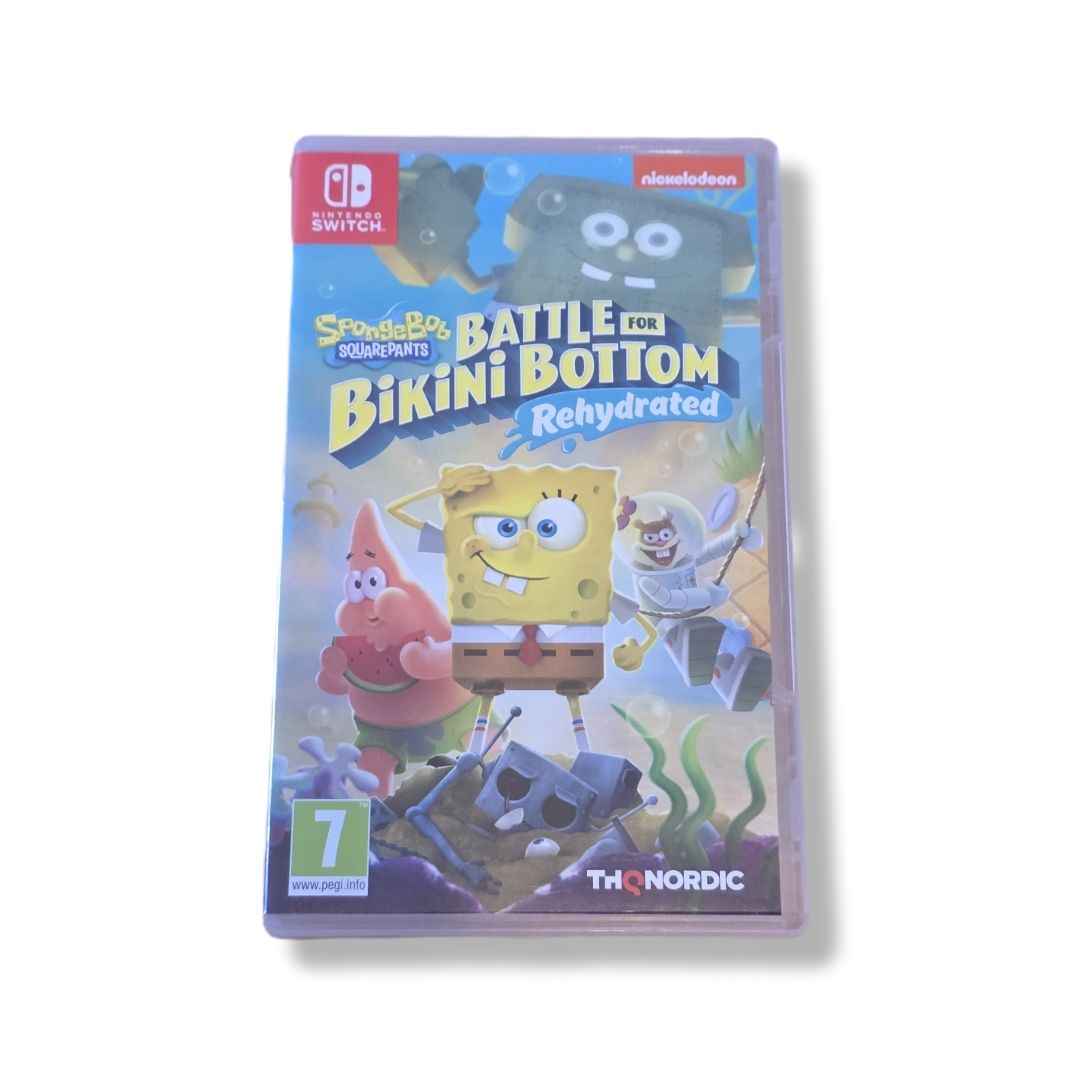 Nintendo Giochi: Jeu Switch SpongeBob Battle for Bikini Bottom – Usato da Genève venduto da MariaS2