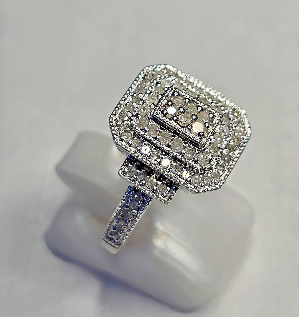 Anelli: Diamant Ring in Silber – Nuovo (secondo la descrizione) da Zürich venduto da Benedikt21 2