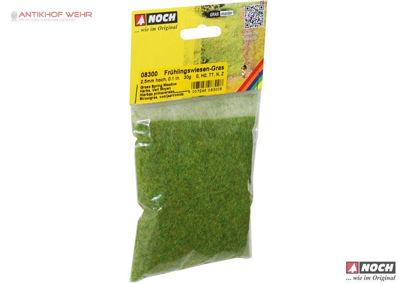 NOCH 00020 Grasmatte Frühlingswiese, 300 X 100 Cm (1m² - 14,33 €) - NEU