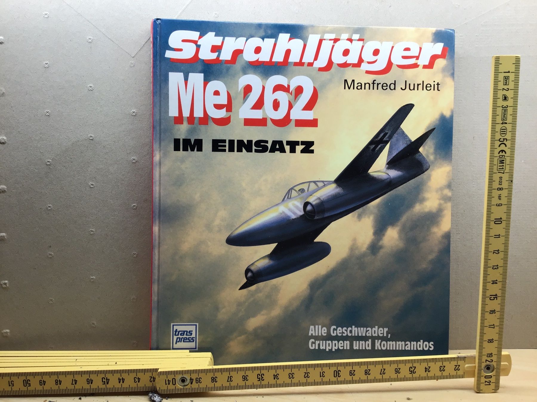 Libri: Strahljäger Me 262 - Manfred Jurleit – Usato da Männedorf venduto da Spezial-Modelle
