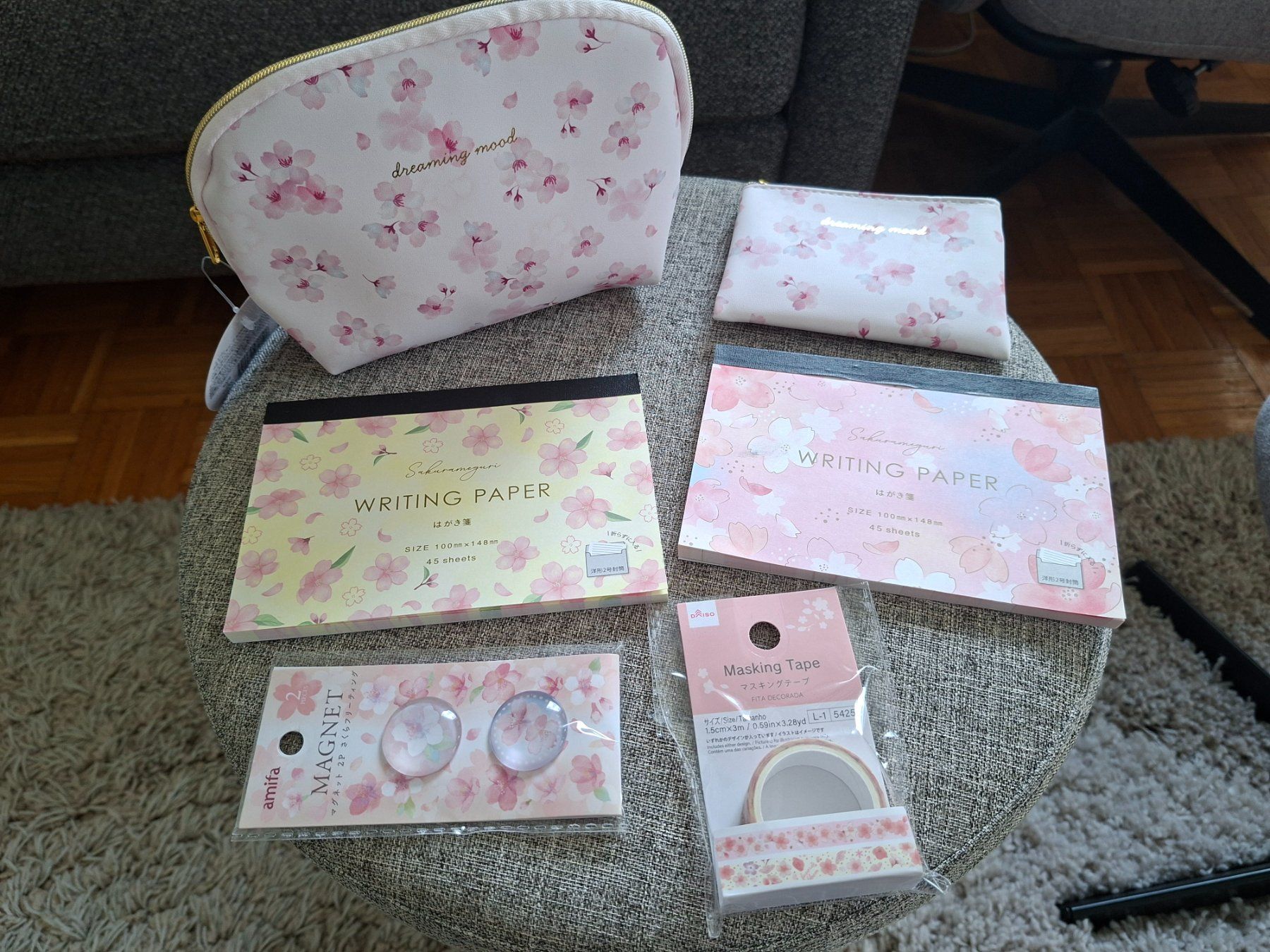 Altro per la cura del corpo: Sakura set/Kirschblüten/Necessaire/small writing papers!! – Nuovo (secondo la descrizione) da Goldach venduto da mamakotzi
