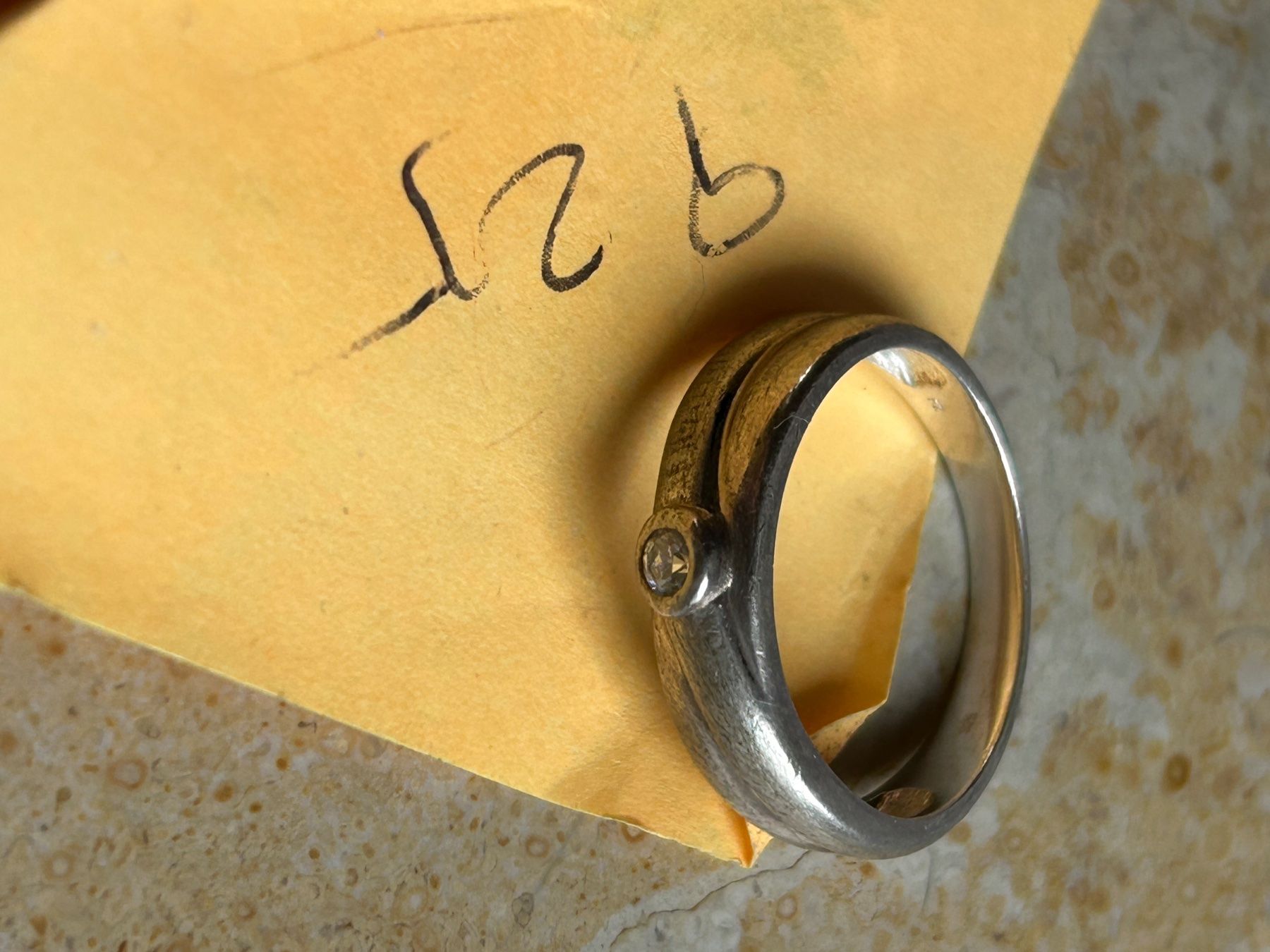 Anelli: Silber Ring Classico bonded (Grösse 54) – Usato da Dittingen venduto da Bellevista 9