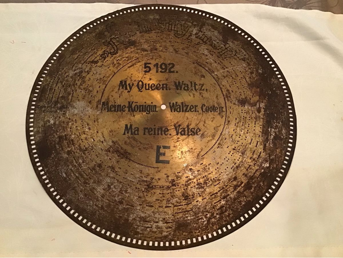 Piatti di portata: Polyfonblechmusikplatten – Usato da schönenbuch venduto da Josefus 6
