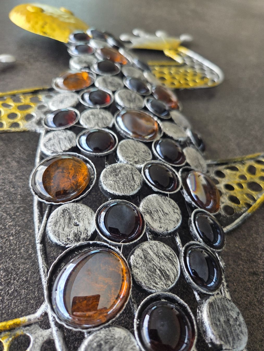 Alle Dekorationen: Gecko, Eidechse Wand Deko aus Metall – Gebraucht aus Klingnau von Groofty69 1