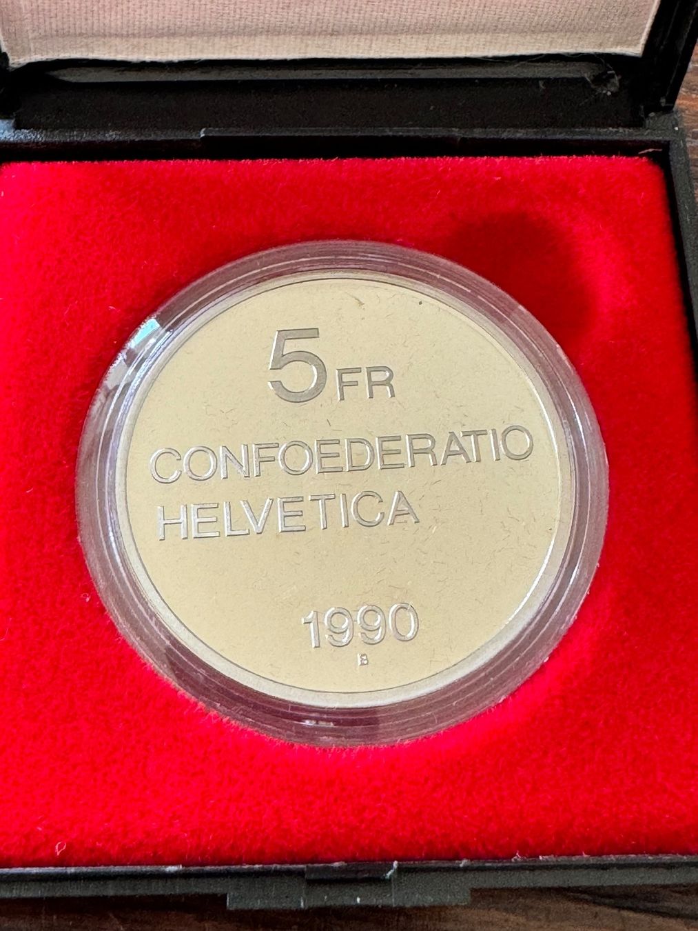 Tutti le monete: 5 Franken Gottfried Keller 1990 PP – Usato da Meilen venduto da coins4sale 1