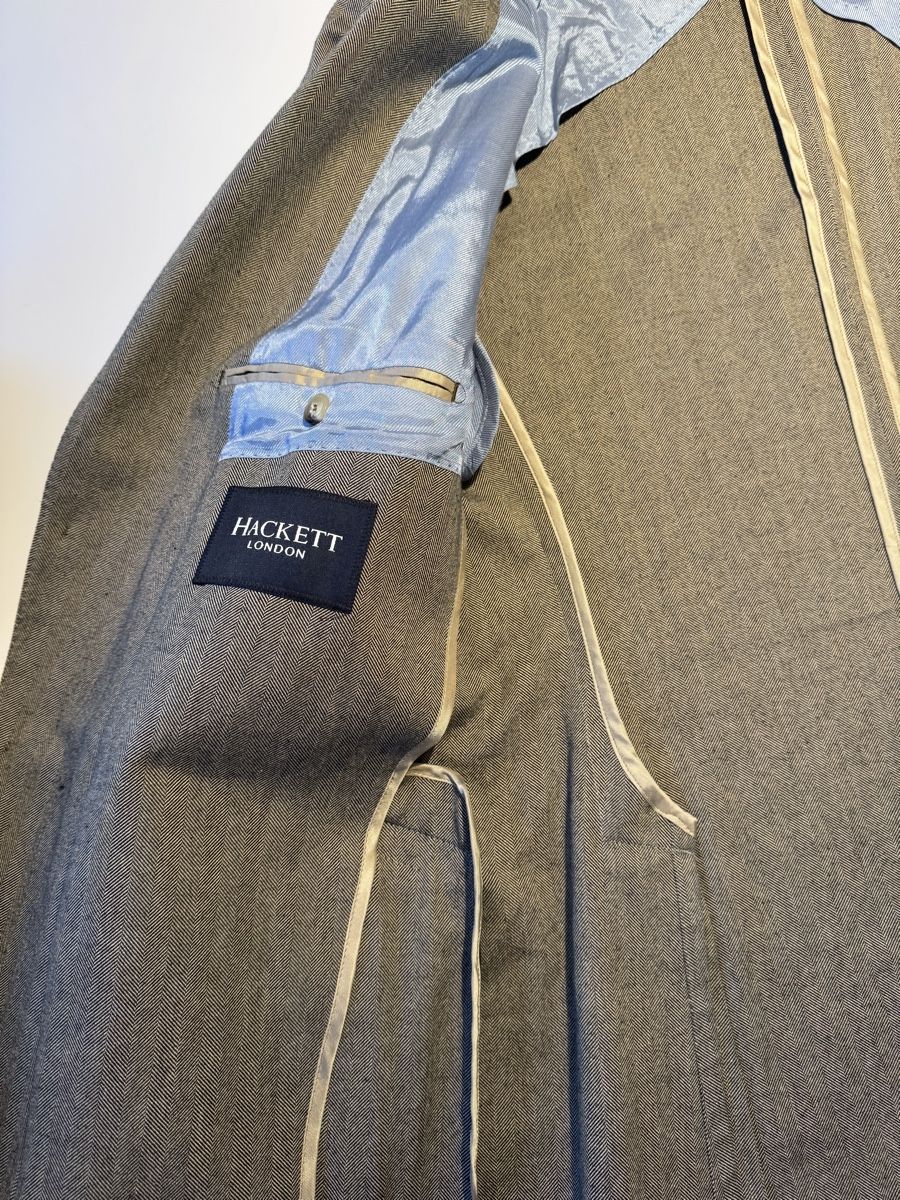 Hackett Giacche: Superbe veste Hackett à chevrons. Taille anglaise 42 L. – Usato da Chêne-Bougeries venduto da Obluche 3