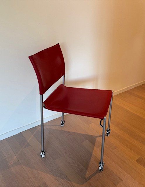 Sedie: 6 Hutter Designer Ledersessel Stühle – Usato da Niederweningen venduto da JEM2015 1