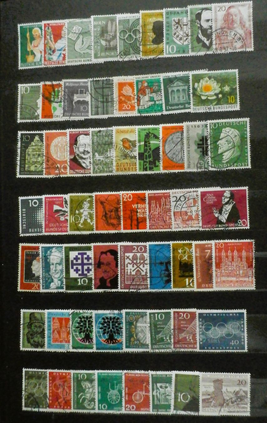 Alle Briefmarken: BRD Konvolut 2 – Gebraucht aus Kehrsatz von Bernherb2