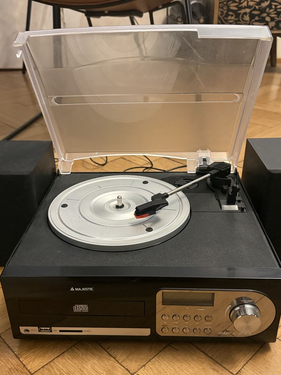 Sistemi audio & multimediali: Majestic TT-38NCD Multimediaplayer Phono - CD - USB - SD – Difettoso da Basel venduto da zukk_ 7