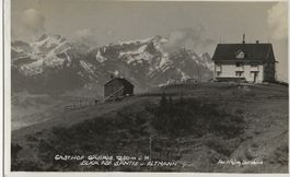 Gasthof Gäbris, 1931, Echtfoto