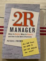 Book about management  "The 2R Manager" de Peter E. Friedes