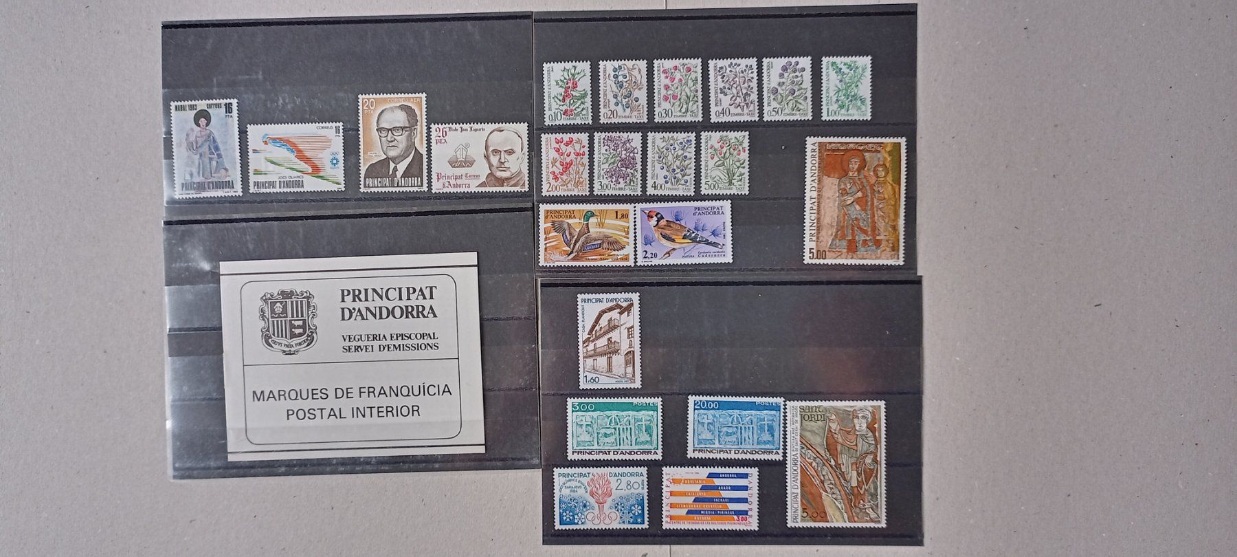 Alle Briefmarken: Briefmarken Andorra – Neu (gemäss Beschreibung) aus Brugg AG von Flohzi