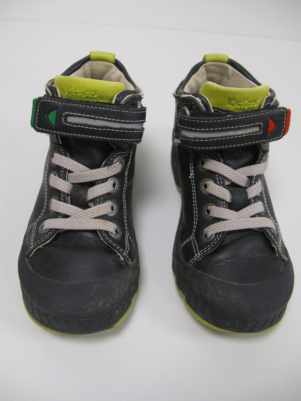 Kickers Schuhe für Jungen: KICKERS Leder Stiefelette EU 30 Klettverschluss Halbschuh – Gebraucht aus Romanshorn von samo1974 2