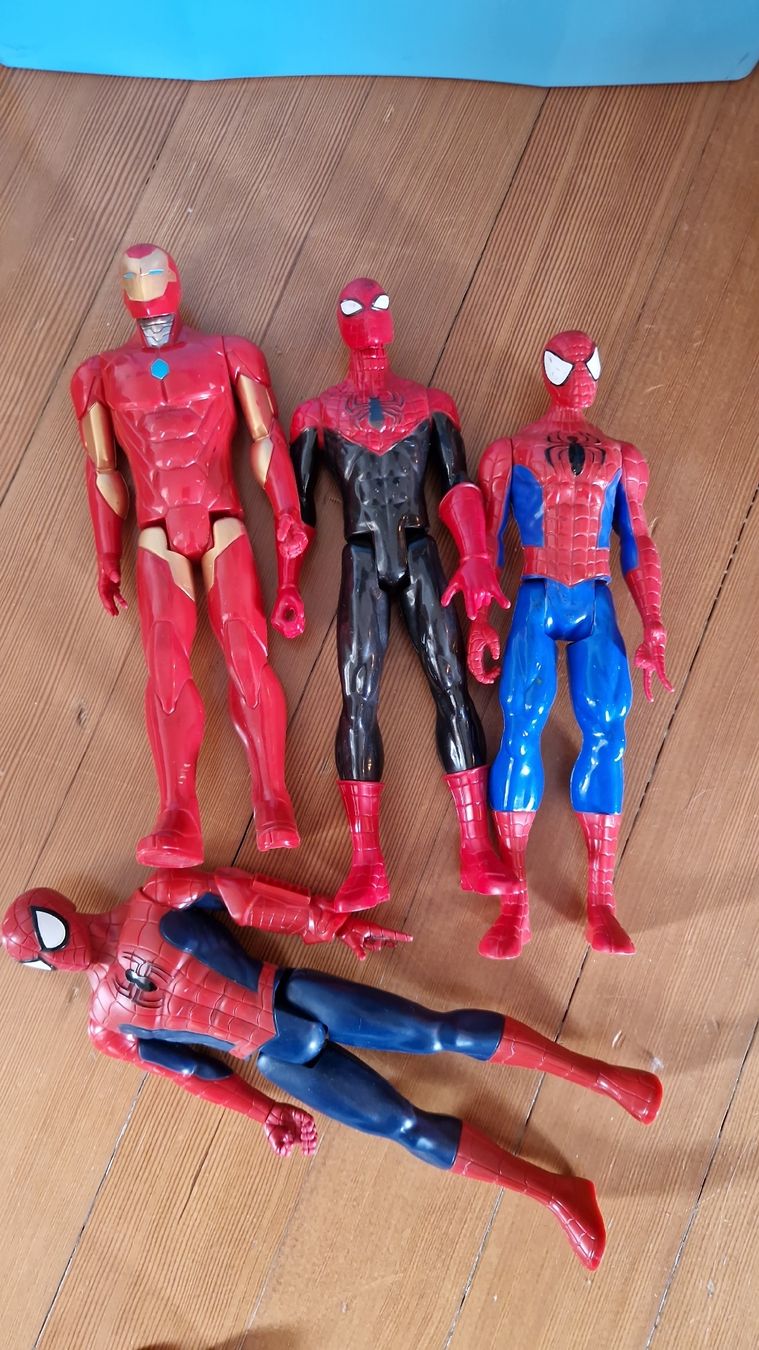 Marvel Figuren: Marvel / Spiderman / Ironman / Hulk Set ab 1Fr!!! – Gebraucht aus Thayngen von Misanthrop01 2