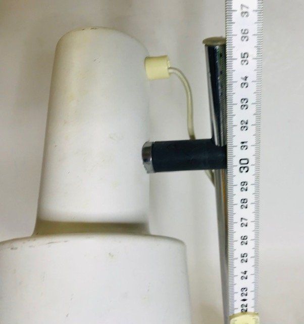 Lampade: Bürotischlampe weiss 60-70er – Usato da Zürich venduto da gigimai67 2